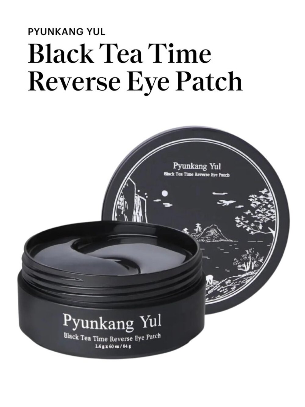 *Flash Deal" Pyunkang Yul Black Tea Time Reverse Eye Patch